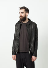 Load image into Gallery viewer, Distressed Motorcycle Jacket