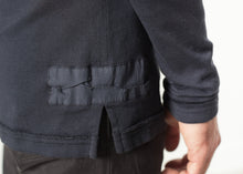 Load image into Gallery viewer, Cotton Henley in Blue Grey
