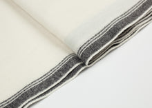 Load image into Gallery viewer, Edged Wool Scarf in Off White
