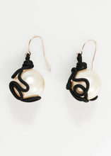 Load image into Gallery viewer, Float Bead Earring in Pearl
